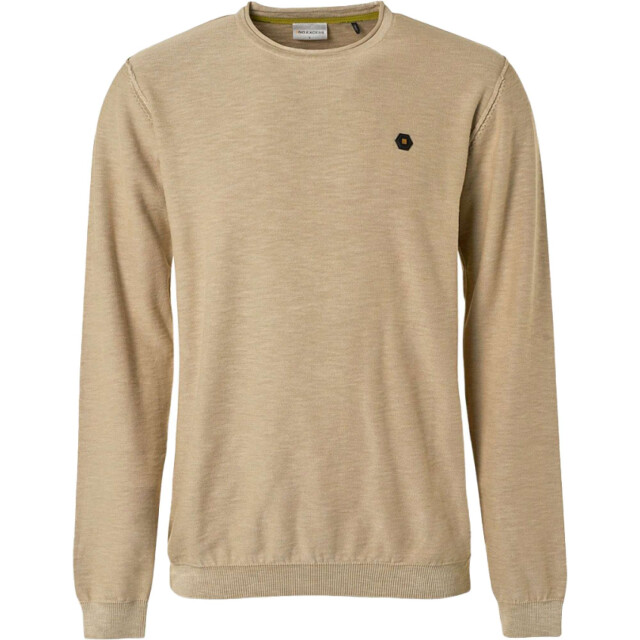 No Excess Pullover crewneck garment dyed + st stone 21230801SN-014 large