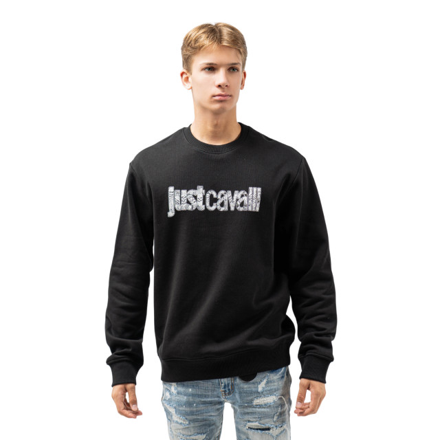 Just Cavalli  Felpe weater felpe-sweater-00049673-black large