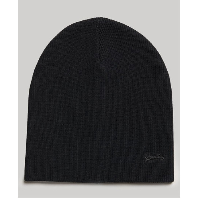 Superdry M9011225a logo beanie 02a black 02A Black/M9011225A Logo Beanie large