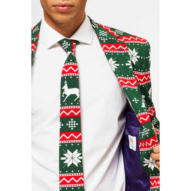 OppoSuits Festive green OSUI-0073 large