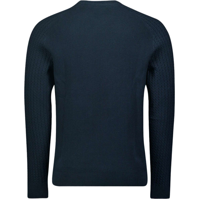 No Excess Pullover crewneck solid jacquard ri night 21230923-078 large