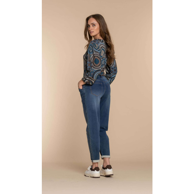 Geisha Jeans mid blue denim 31512-10-000827 large