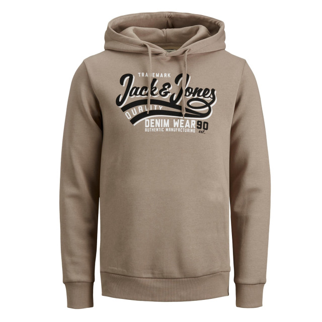 Jack & Jones Jwh logo sweat hood 12231322-CRO-S large