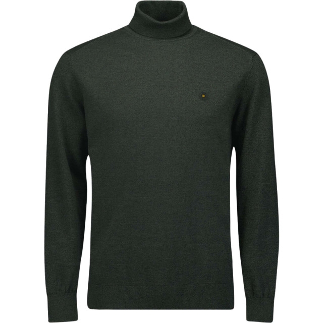 No Excess Pullover rollneck 2 coloured melang dark green 21210982-052 large