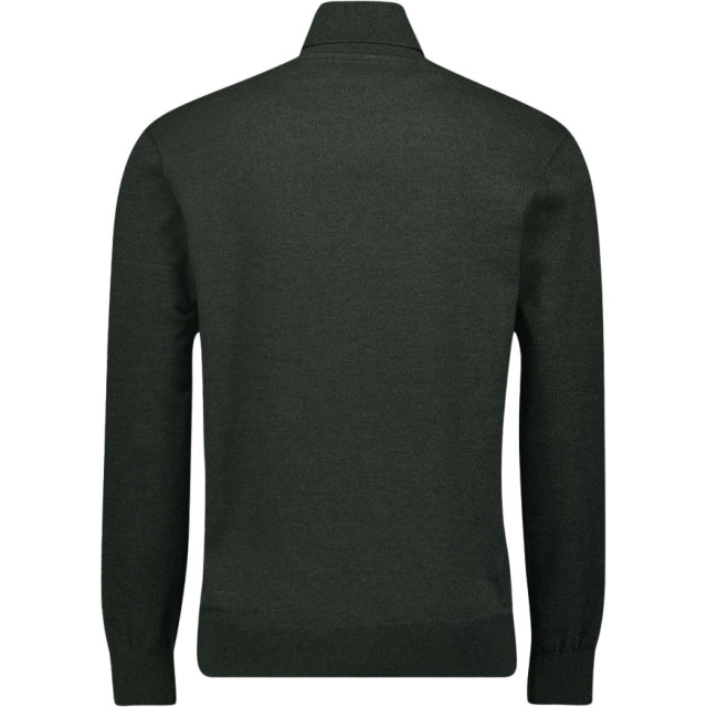 No Excess Pullover rollneck 2 coloured melang dark green 21210982-052 large