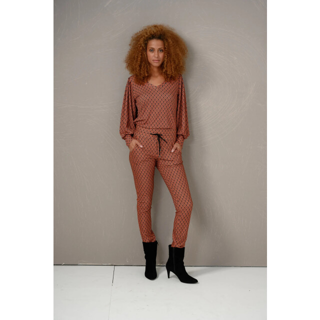 Zizo Marlin l32 broek fa23.mar.011 orange eye FA23.MAR.011 large