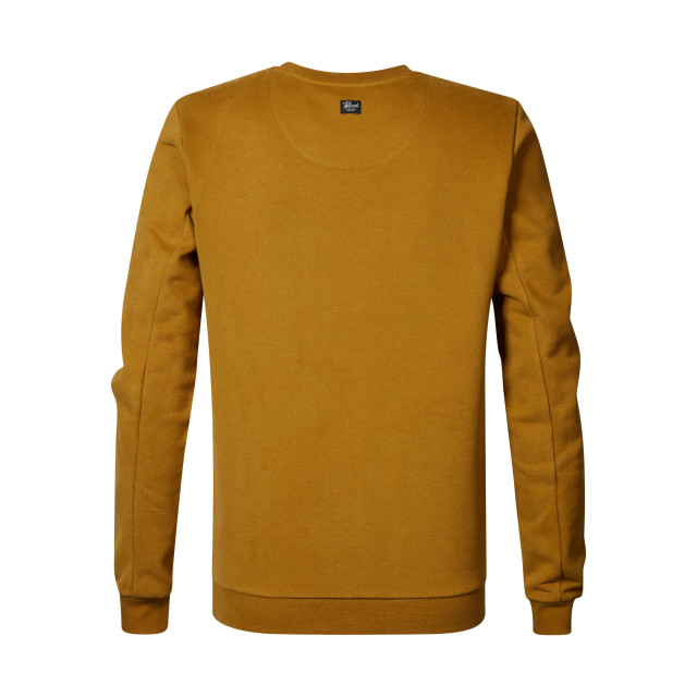 Petrol Industries Heren sweater m-3020-swr329 7121 dark gold Petrol Sweater M 3020 SWR329 7121 Dark Gold large