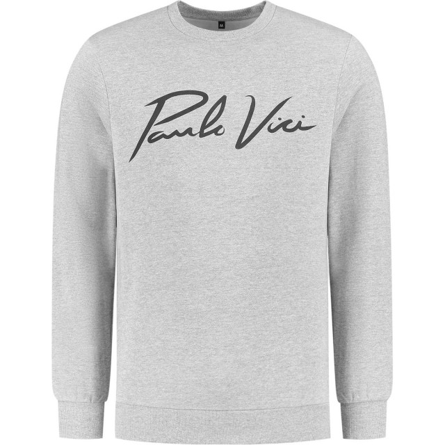 Paulo Vici Logo sweater PV-SWEAT-GRY-XXL large