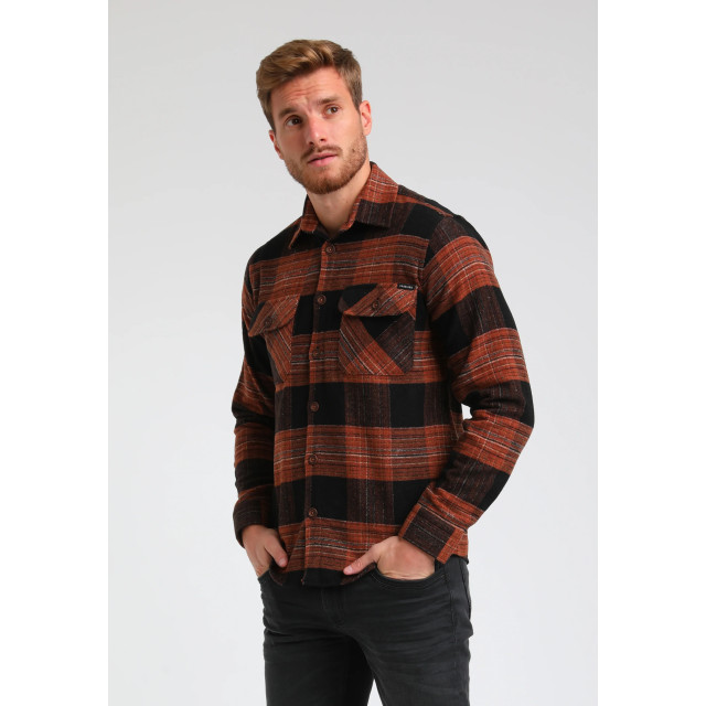 Gabbiano Heren overshirt 333745 450 rust Gabbiano Overshirt 333745 450Rust large