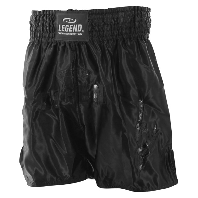 Legend Sports Kickboks broekje lang model kids/volwassenen satijn PSW06ZWXXL large