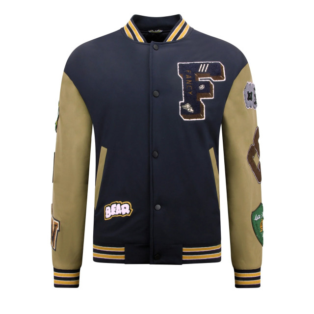 Enos Oversized letterman jacket 8633 MF-8633 large