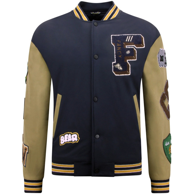 Enos Oversized letterman jacket 8633 MF-8633 large