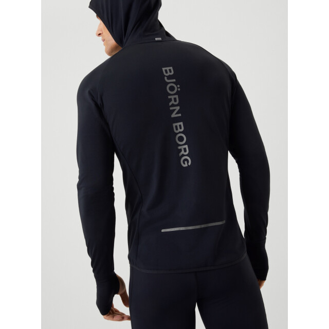Björn Borg Borg running mid layer hood 10002156-bk001 Bjorn Borg borg running mid layer hood 10002156-bk001 large