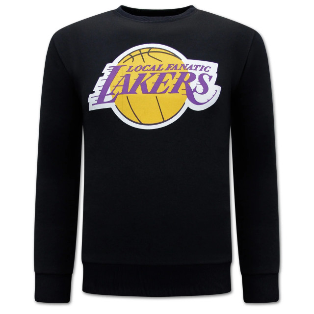 Local Fanatic Lakers print sweater LF-2527 large