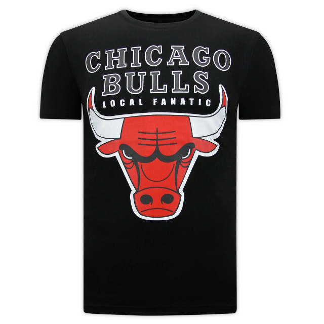 Local Fanatic Bulls classic design t-shirt LF-2606 large