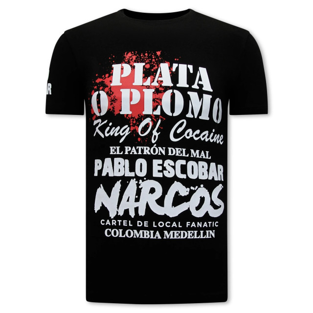 Local Fanatic Plato plomo t-shirt LF-2502 large