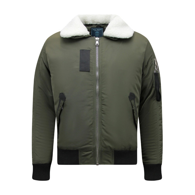 Y Chrom Casual piloten bomber jack H-3213 large