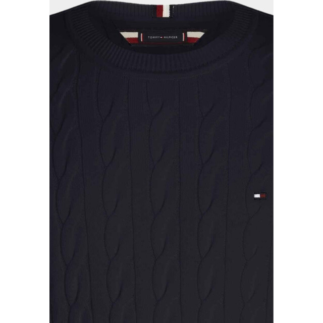 Tommy Hilfiger Pullover classic cable crew neck mw0mw33132/dw5 177523 large