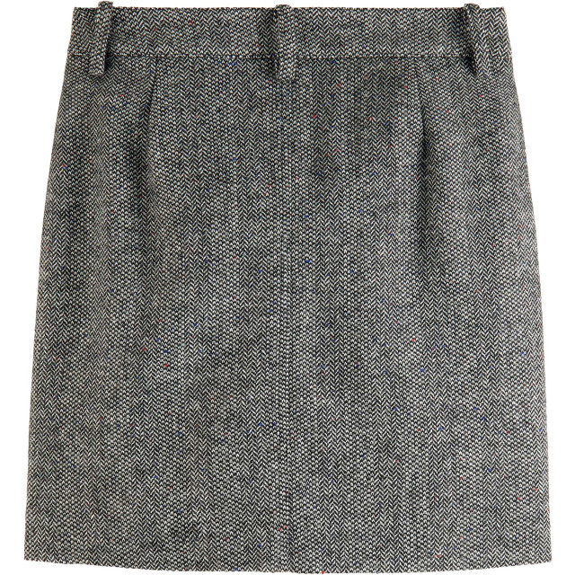 Scotch & Soda Herringbone high rise mini skirt herringbone tweed 174757-6659 large