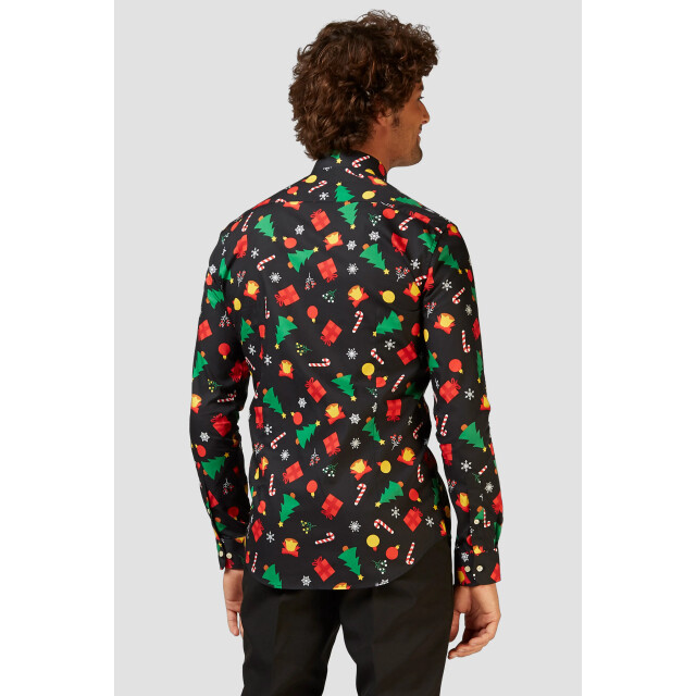 OppoSuits Shirt ls christmas icons OSSM-0019 large