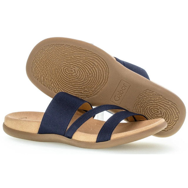 Gabor slippers online blauw