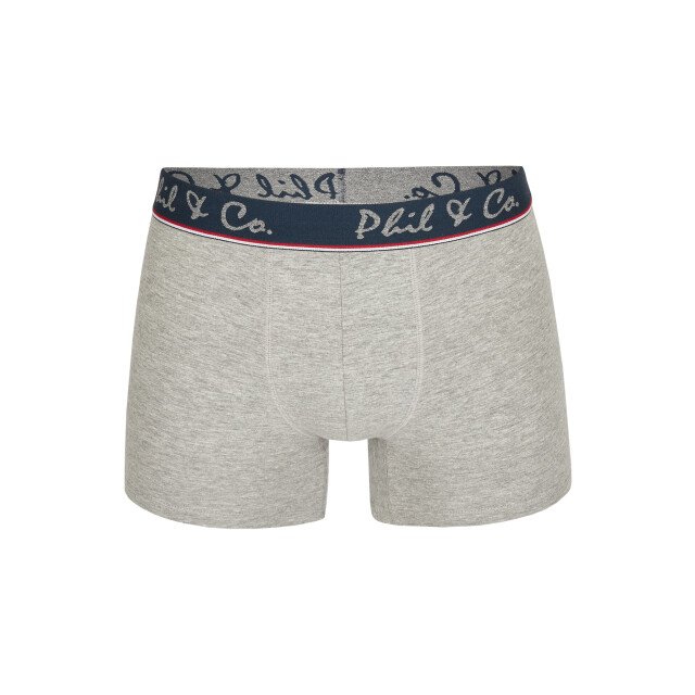 Phil & Co Boxershorts heren multipack 8-pack marine rood zwart antraciet HBOD-PH-33 large