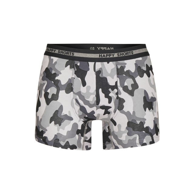 Happy Shorts 3-pack boxershorts heren camouflage print grijs HS-J-864 large