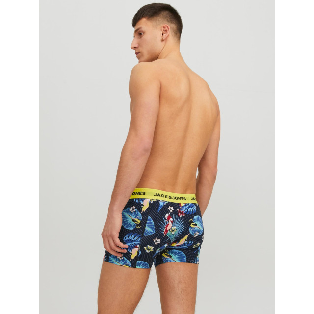 Jack & Jones Boxershorts heren trunks jacflower bird print 3-pack 12194104 large