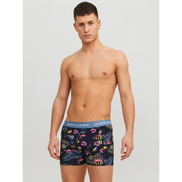 Jack & Jones Boxershorts heren trunks jacflower bird print 3-pack 12194104 large