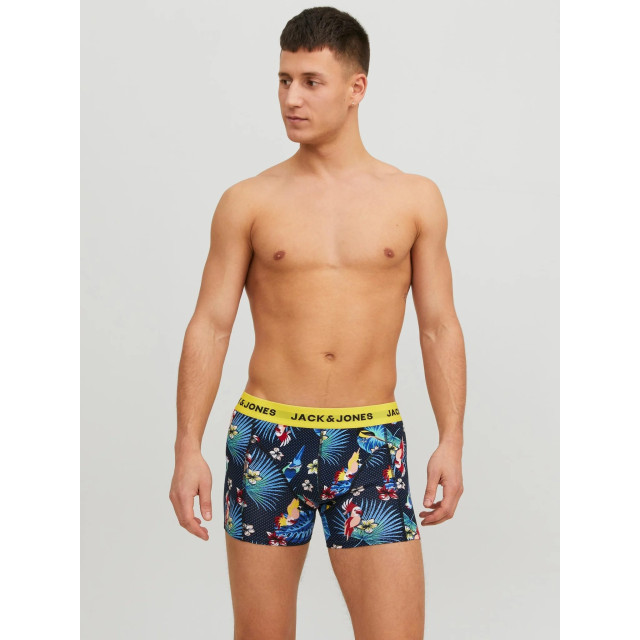 Jack & Jones Boxershorts heren trunks jacflower bird print 3-pack 12194104 large