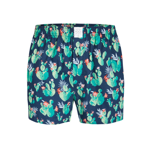 MG-1 Wijde losse boxershorts heren 6-pack pack d722 met prints MG1-722 large