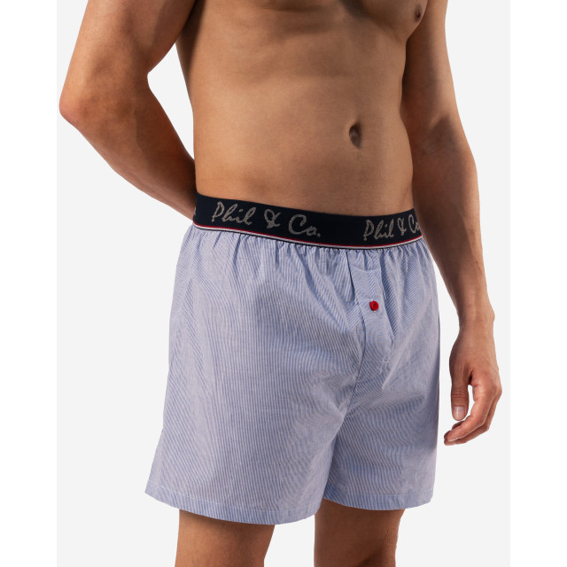 Phil & Co Wijde boxershorts heren 4-pack logo waistband PH-299 large