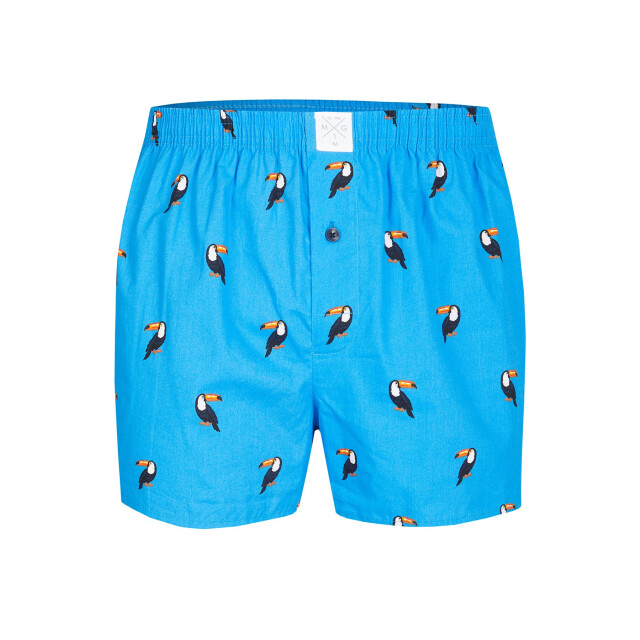 MG-1 Wijde losse boxershorts heren 6-pack pack d722 met prints MG1-722 large