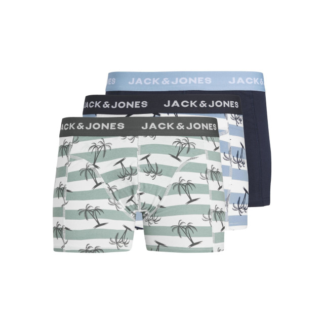 Jack & Jones Boxershorts jongens jacpalm print 3-pack 12228463 large