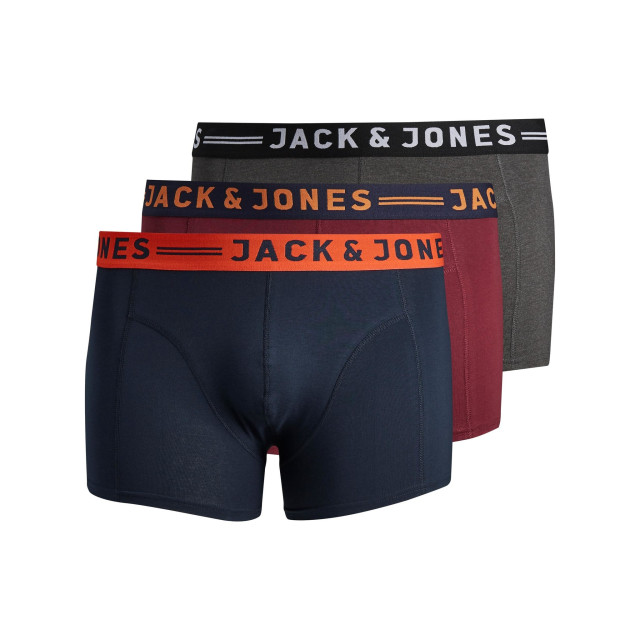 Jack & Jones Plus size boxershorts heren trunks jaclichfield 3-pack 12147592 large