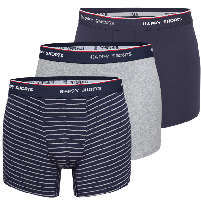 Happy Shorts 3-pack boxershorts heren maritim gestreept HS-J-920 large