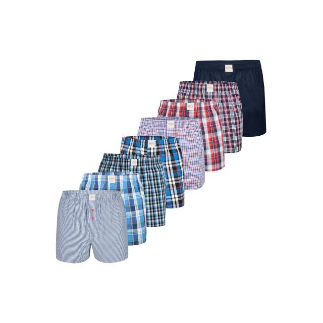 Phil & Co Wijde boxershorts heren core multipack 8-pack PH-CORE-8-2 large