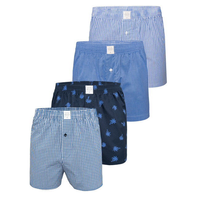 MG-1 Geweven wijde boxershorts heren core 4-pack MG-Core4-2 large