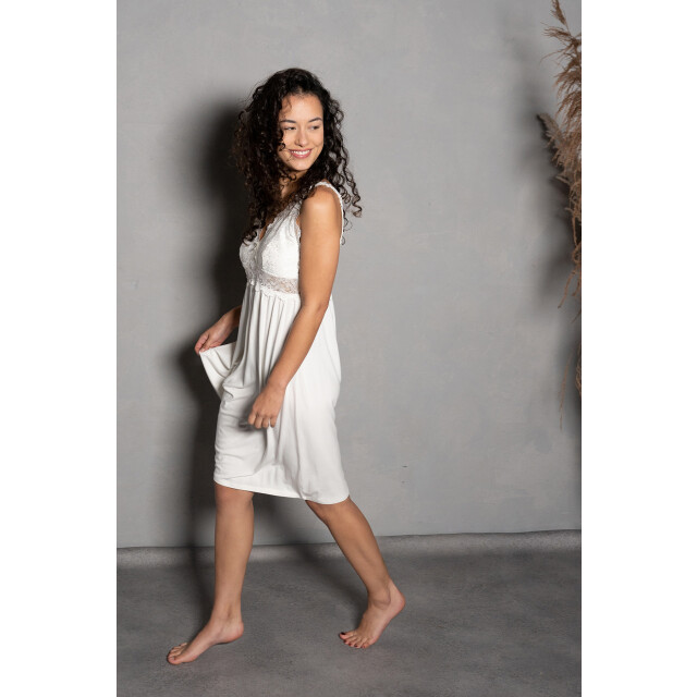 By Louise Slipdress dames nachthemd met kant BL-858-00 large