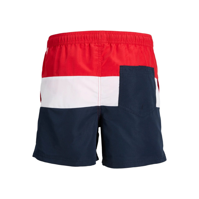 Jack & Jones Plus size zwemshorts jongens colorblock chinese red 4224511 large