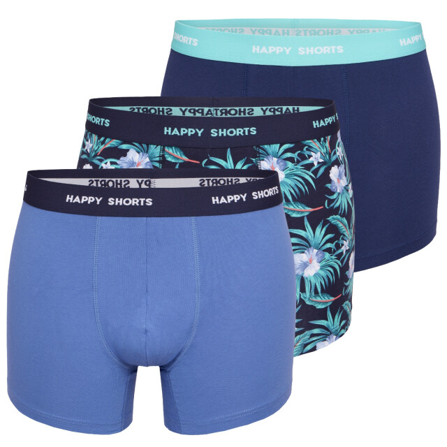 Happy Shorts 3-pack boxershorts heren d924 hawaii print HS-J-924 large