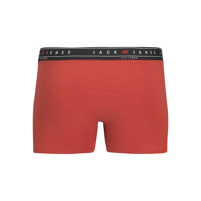 Jack & Jones Heren boxershorts trunks jacnagee rood/donkerblauw/zwart 3-pack 12237418 large