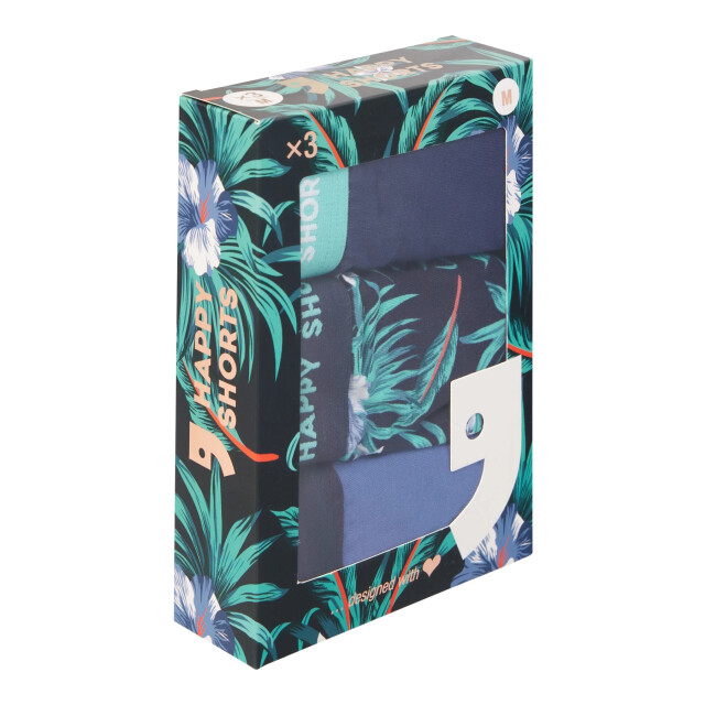 Happy Shorts 3-pack boxershorts heren d924 hawaii print HS-J-924 large