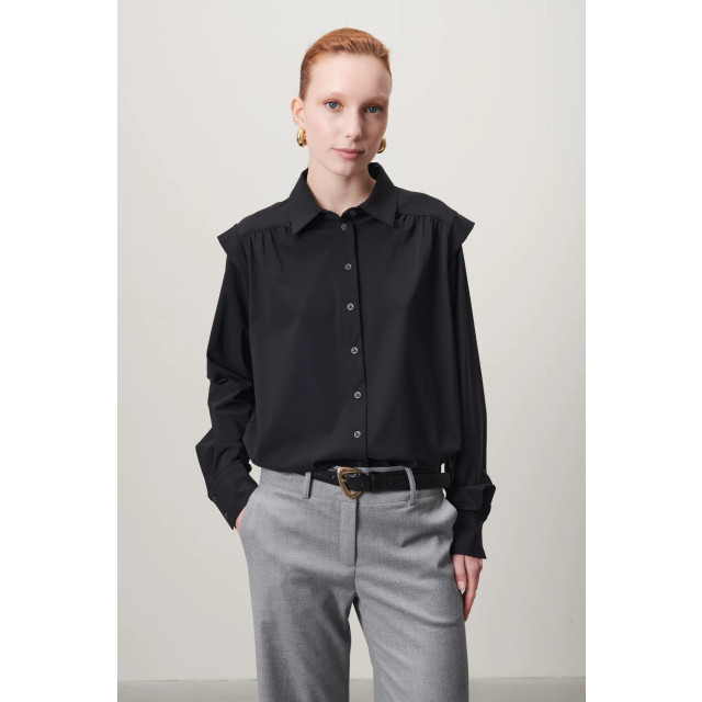 Jane Lushka Hanna blouse technical jersey black Jane Lushka Hanna blouse Technical Jersey Black large