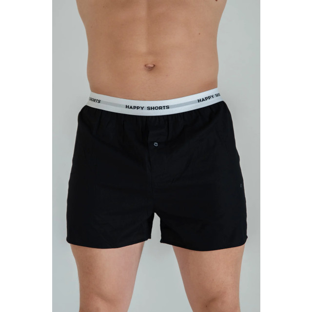 Happy Shorts 3-pack wijde boxershorts heren effen HS-337 large