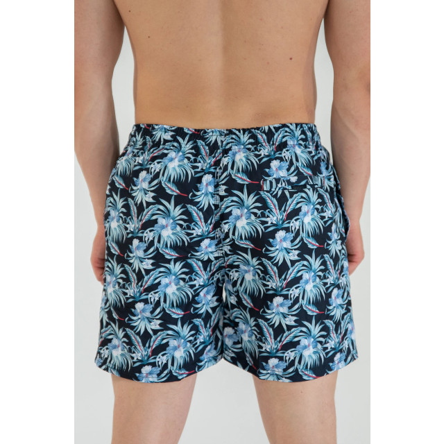 Happy Shorts Zwemshort heren hawaii flowers print HS-SW-655 large