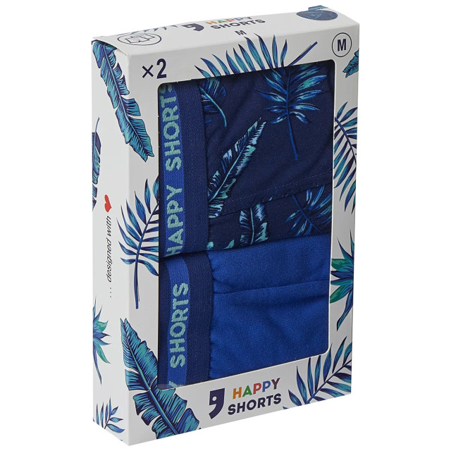 Happy Shorts 2-pack boxershorts heren hawaii print HS-J-869 large