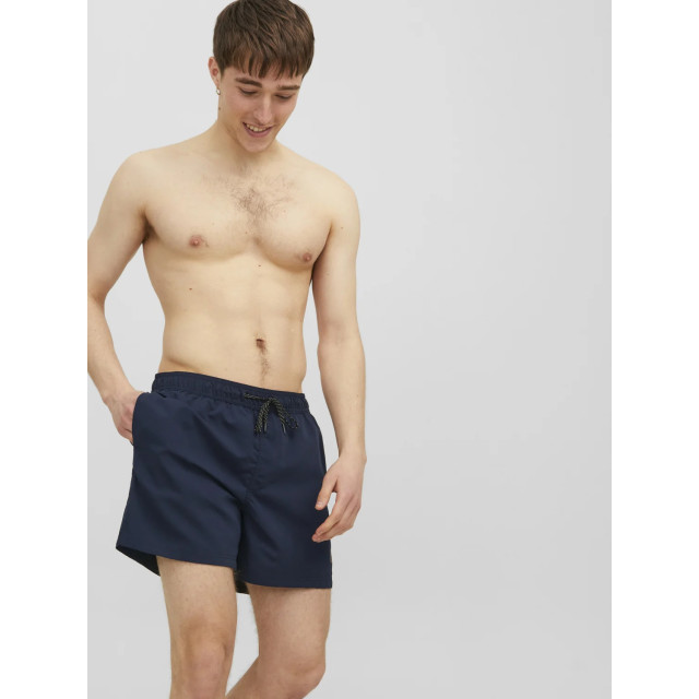 Jack & Jones Zwemshort heren jpstfiji jjswim effen navy r 12225961 large