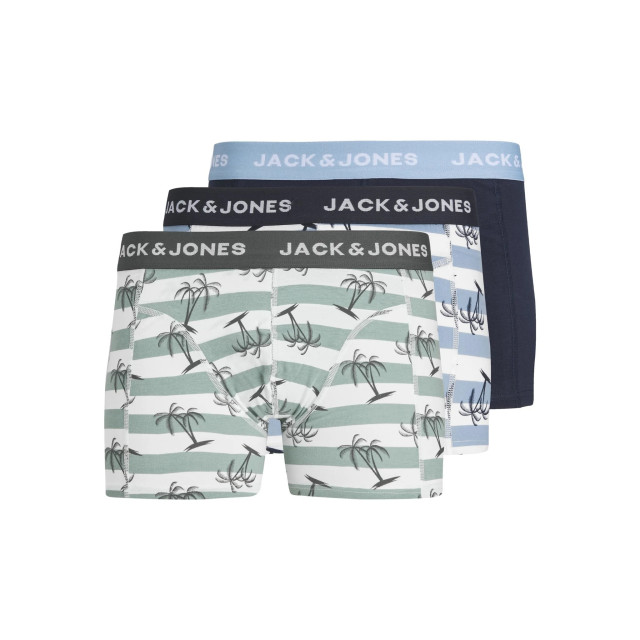 Jack & Jones Boxershorts jongens jacpalm print 3-pack 12228463 large