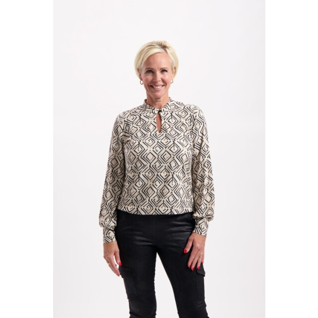 Helena Hart 7470 top just print gio sand 7470 large
